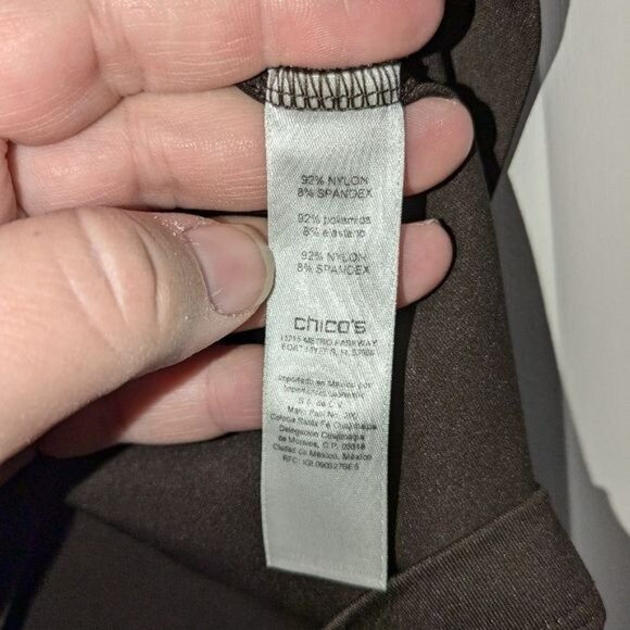 Brown Sleeveless Women's Top XL - Picture 4 of 6